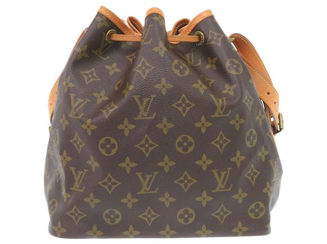 Noe Borsa a Spalla Petit Noé Monogram Louis Vuitton Marrone - vista 2
