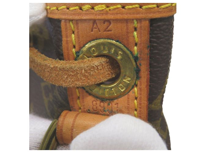 Noe Borsa a Spalla Petit Noé Monogram Louis Vuitton Marrone - vista 9