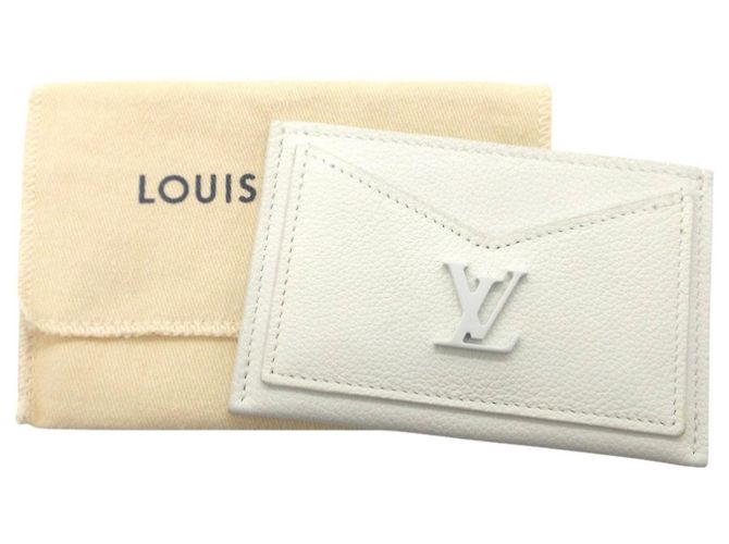 Tarjetero Lockme de Louis Vuitton Blanco - vista 2