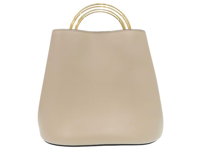 Borsa a mano/borsa a spalla Marni Pannier 2 in 1 Beige - vista 2