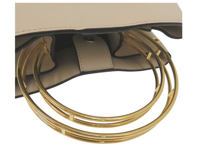 Borsa a mano/borsa a spalla Marni Pannier 2 in 1 Beige - vista 5