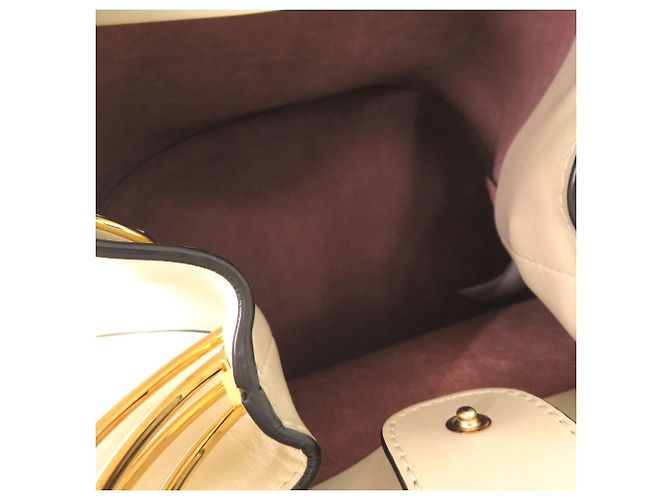 Borsa a mano/borsa a spalla Marni Pannier 2 in 1 Beige - vista 6