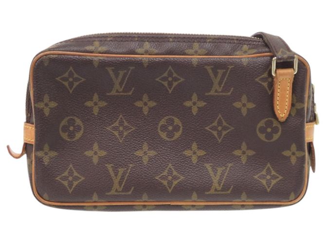 Borsa a Spalla Marly Bandouliere Monogram Louis Vuitton Marrone - vista 2