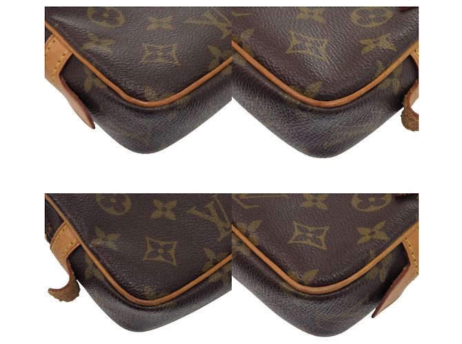 Borsa a Spalla Marly Bandouliere Monogram Louis Vuitton Marrone - vista 4