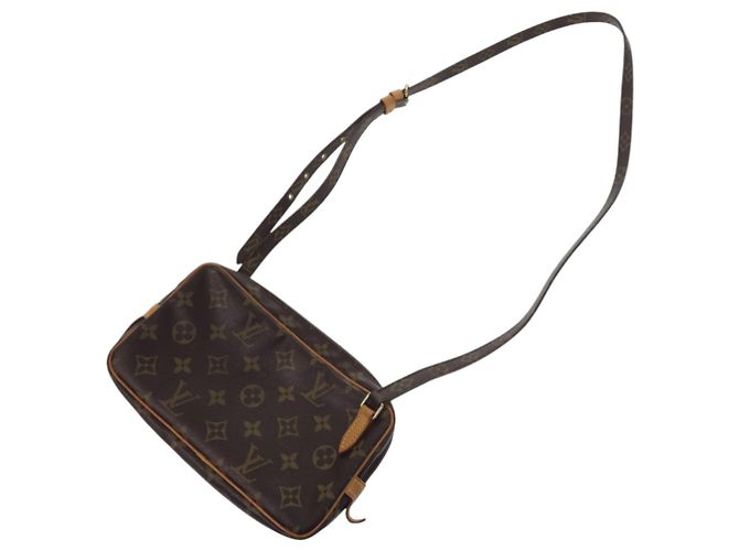 Borsa a Spalla Marly Bandouliere Monogram Louis Vuitton Marrone - vista 5