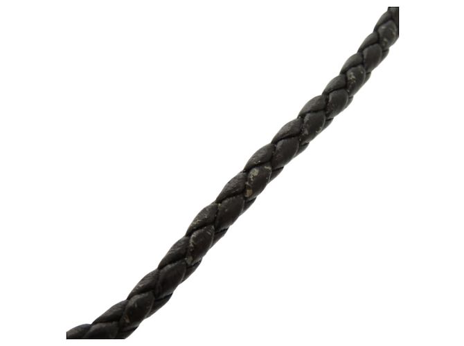 Pulseira charm Hermès preta e prata Preto - vista 8