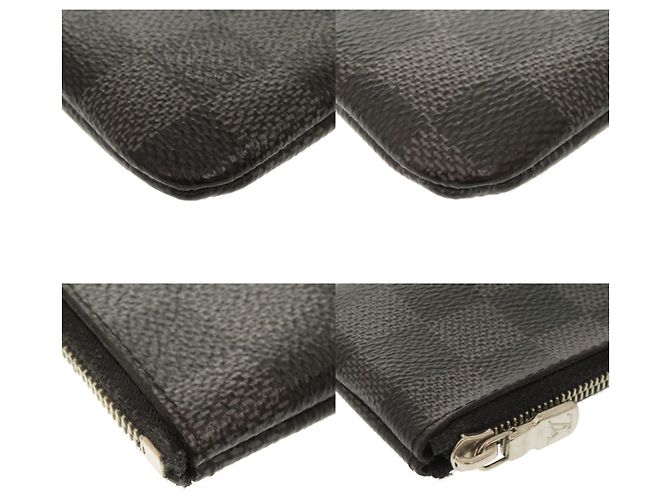 Portafoglio Louis Vuitton Damier Graphite Nero Damier ebene - vista 3