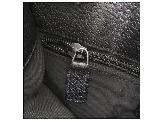 Gucci GG Canvas Leder Schultertasche Schwarz - Ansicht 10