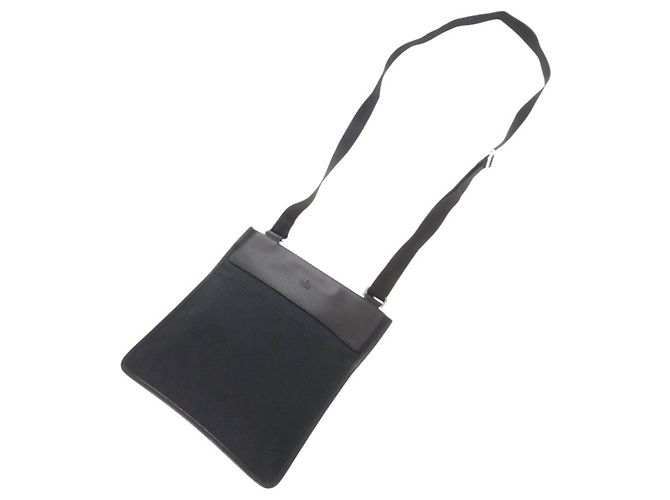 Gucci GG Canvas Leder Schultertasche Schwarz - Ansicht 4