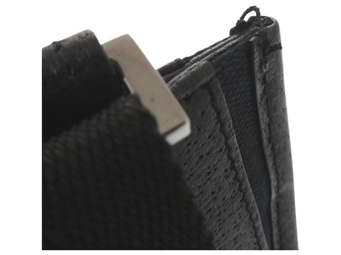 Gucci GG Canvas Leder Schultertasche Schwarz - Ansicht 7