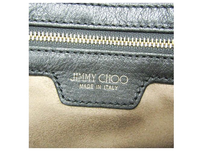 Borsa tote in pelle con borchie da donna Jimmy Choo Nero - vista 12