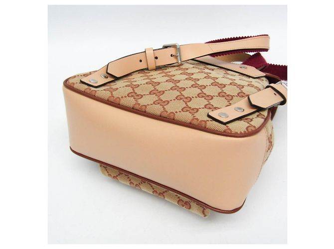 Gucci GG Canvas Kinder-Rucksack Braun Beige - Ansicht 5