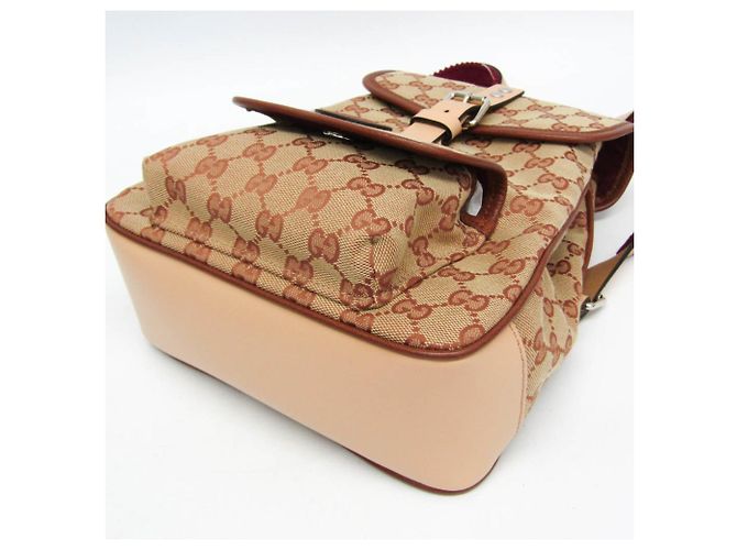 Gucci GG Canvas Kinder-Rucksack Braun Beige - Ansicht 6