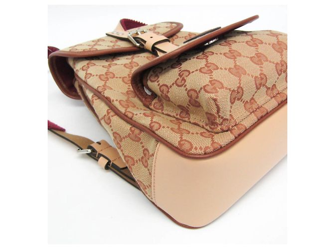 Gucci GG Canvas Kinder-Rucksack Braun Beige - Ansicht 7