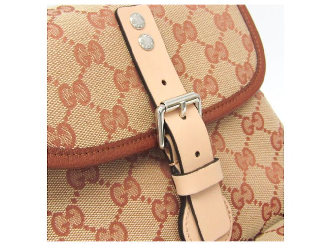 Gucci GG Canvas Kinder-Rucksack Braun Beige - Ansicht 9
