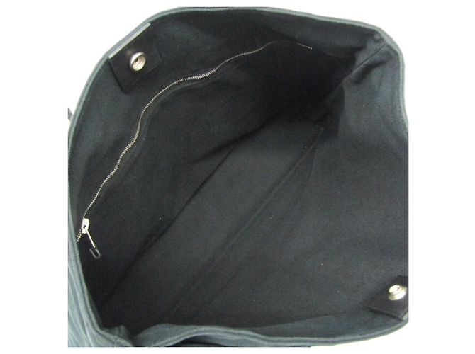 Hermès Troca Horizontal MM Handtasche Schwarz Dunkelbraun - Ansicht 4