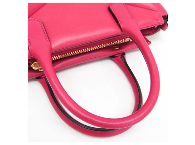 Borsa in pelle rosa Valentino Garavani - vista 10