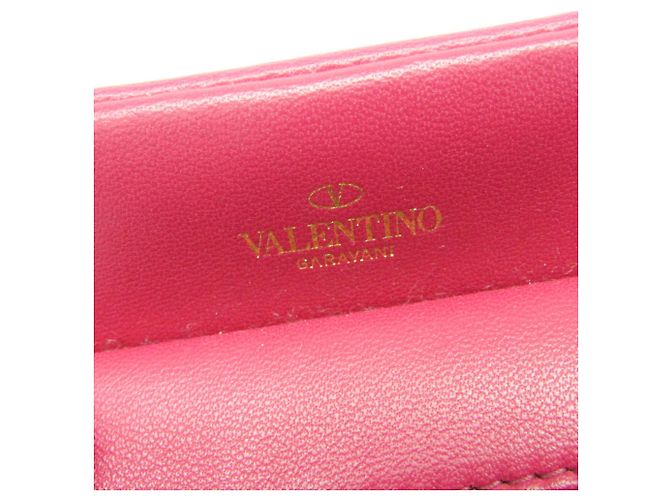 Borsa in pelle rosa Valentino Garavani - vista 15