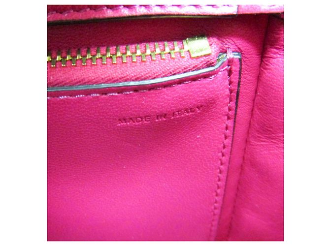 Borsa in pelle rosa Valentino Garavani - vista 16