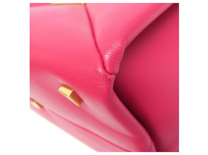 Borsa in pelle rosa Valentino Garavani - vista 6