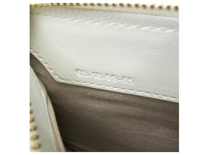 Borsa a spalla in pelle e camoscio Chloé Roy per donne Bianco - vista 18