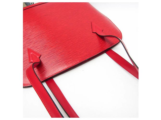 Borsa a spalla Louis Vuitton Epi Lussac M52287 per donne Rosso - vista 12