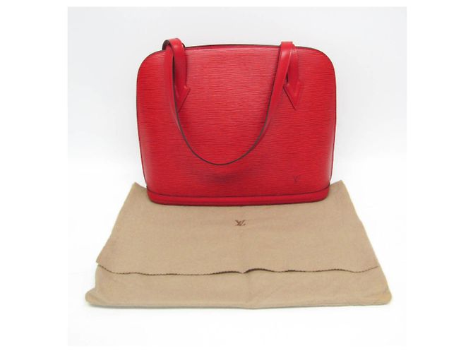 Borsa a spalla Louis Vuitton Epi Lussac M52287 per donne Rosso - vista 2