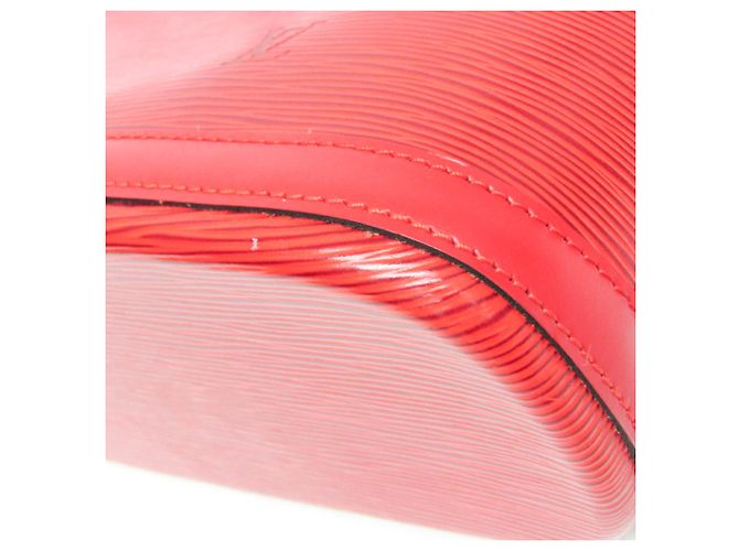 Borsa a spalla Louis Vuitton Epi Lussac M52287 per donne Rosso - vista 7
