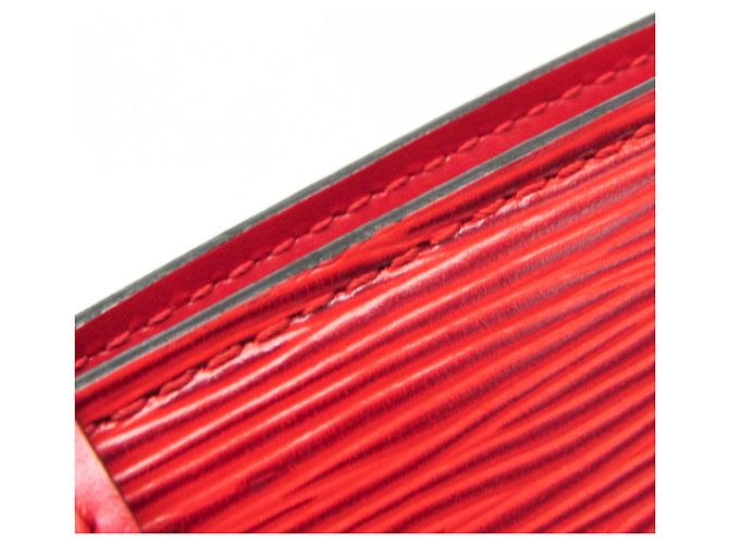 Borsa a spalla Louis Vuitton Epi Lussac M52287 per donne Rosso - vista 9