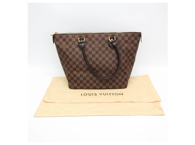 Borsa a mano Louis Vuitton Damier Saleya MM N51182 per donne Damier ebene - vista 2