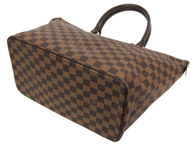 Borsa a mano Louis Vuitton Damier Saleya MM N51182 per donne Damier ebene - vista 3