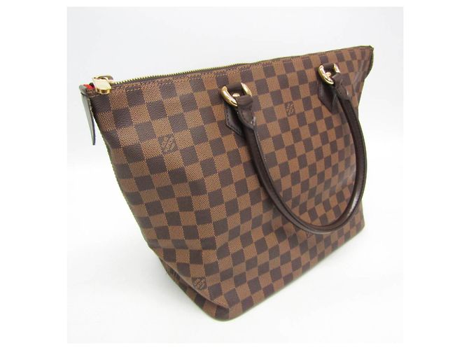 Borsa a mano Louis Vuitton Damier Saleya MM N51182 per donne Damier ebene - vista 8