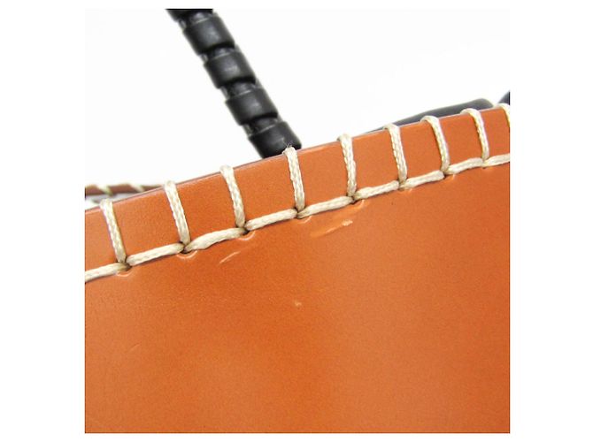 Borsa a spalla in pelle Chloé LOELA piccola bucket Marrone - vista 11
