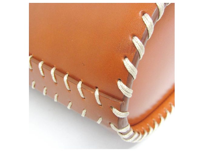Borsa a spalla in pelle Chloé LOELA piccola bucket Marrone - vista 6