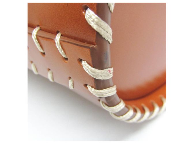 Borsa a spalla in pelle Chloé LOELA piccola bucket Marrone - vista 8
