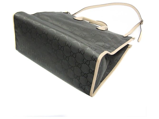 Borsa Gucci Off The Grid GG 630353 Marrone Bianco sporco - vista 2