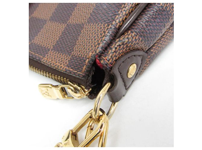 Borsa Louis Vuitton Damier Eva N55213 Marrone Damier ebene - vista 7