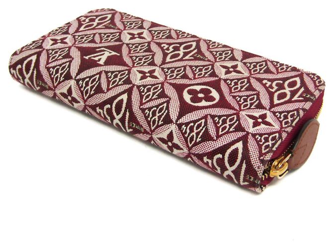 Cartera Zippy Monogram Flower Louis Vuitton Burdeos - vista 3