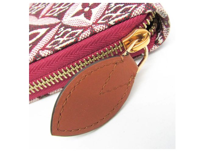 Cartera Zippy Monogram Flower Louis Vuitton Burdeos - vista 9