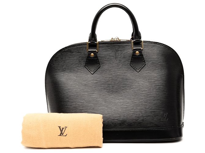Louis Vuitton Alma PM in Epi Nero - vista 8