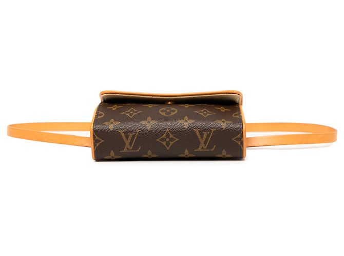 Pochette Florentine Monogramma Marrone Louis Vuitton - vista 3