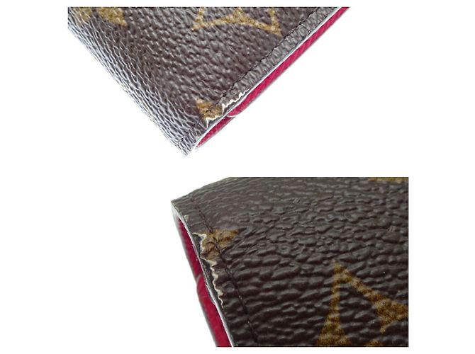 Cartera Zippy Louis Vuitton Mujer Larga M64117 Castaño Monograma - vista 8