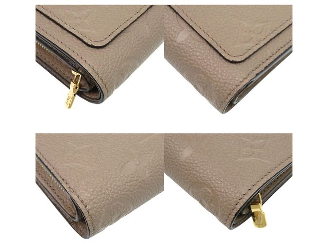 Billetera bifold Louis Vuitton Monogram Empreinte marrón Castaño - vista 9