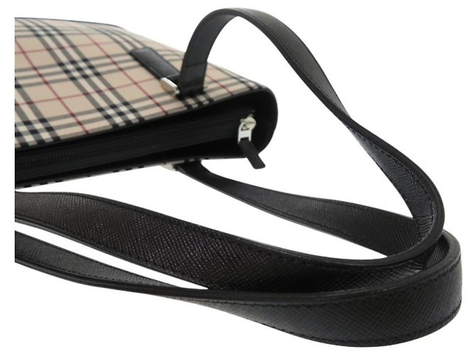 Sac fourre-tout Burberry Nova Check en beige - vue 5