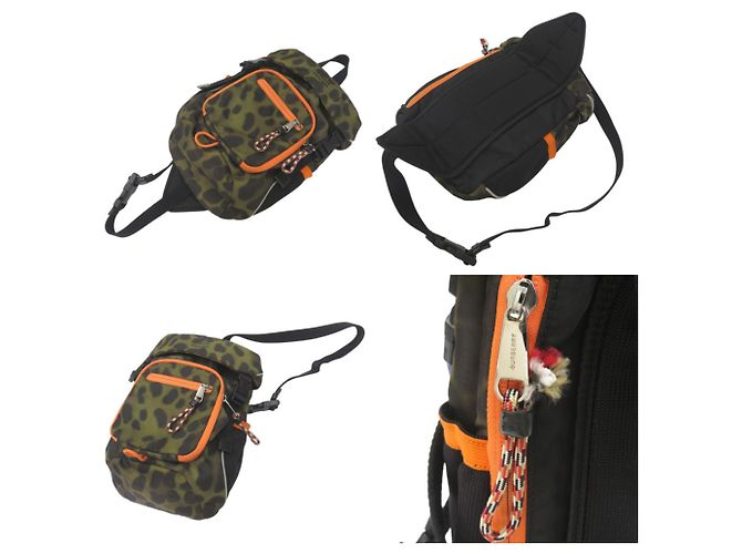 Borsa a tracolla khaki Burberry Cachi - vista 7
