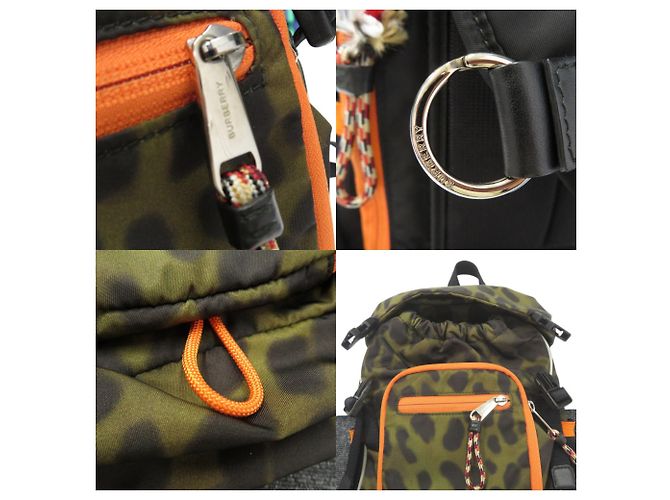 Borsa a tracolla khaki Burberry Cachi - vista 8