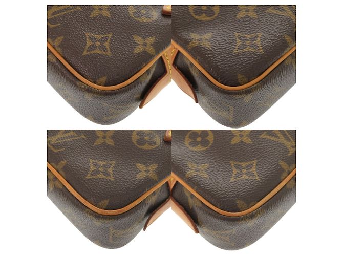 Borsa a spalla marrone Marly Bandouliere di Louis Vuitton - vista 4
