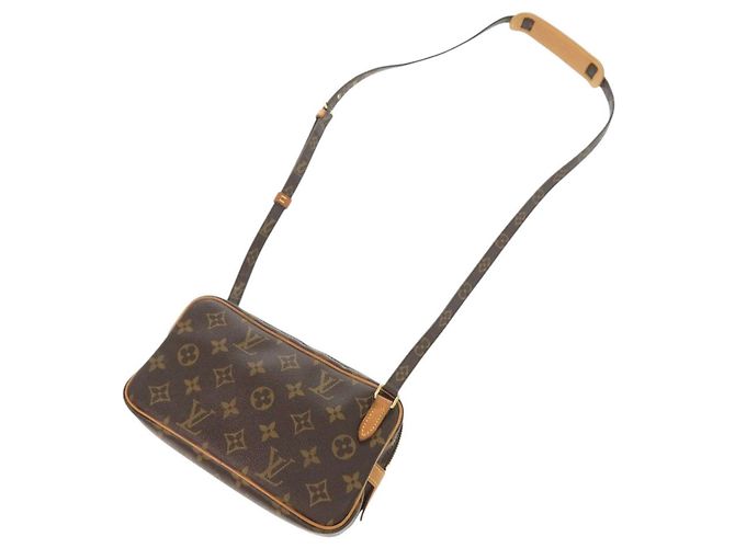 Borsa a spalla marrone Marly Bandouliere di Louis Vuitton - vista 5