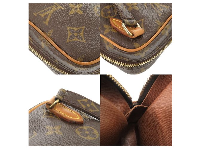 Borsa a spalla marrone Marly Bandouliere di Louis Vuitton - vista 8