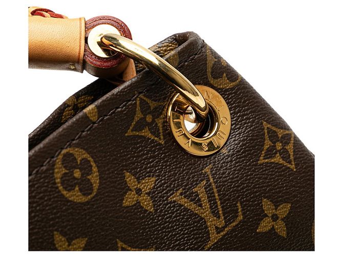 Borsa Tote Artsy MM Monogramma Louis Vuitton Marrone - vista 6